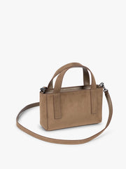 Haven Mini Crossbody Bag in Vegan Suede