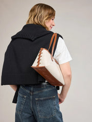 Colette Canvas Shoulder Tote