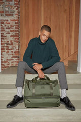 Stevyn Duffel Bag with Shoe Compartment